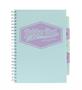 Wirebound notebook, A4, lined, 100 sheets, PUKKA PAD 